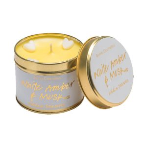 WHITE AMBER & MUSK TINNED